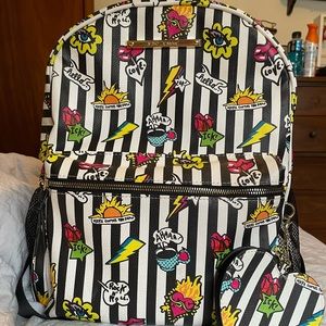 Betsey Johnson leather backpack 💖🖤